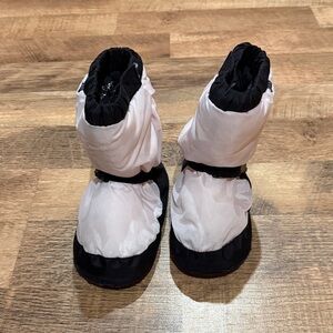 Black and Pink Dance Booties - Size S
